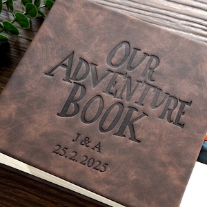 Personalized Photo Album,Adventure album ,Scrapbook Album,Anniversary Gift for Him and Her