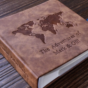 Personalized Our Adventure Book ,Custom Photo Album ,Scrapbook,Journal, Adventures Book,Gift for Him and Her