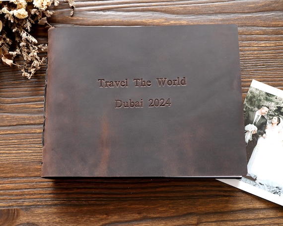 Personalized Our Adventure Book Photo Album Scrapbook Journey