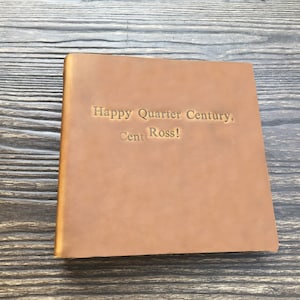 Photo Album with Pockets Album for 100/200/300 Photos 1th/3rd Anniversary Gift Gift for Him and Her