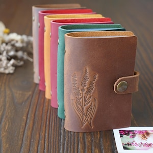Instax Fotoalbum aus Leder - Personalisierte Instax Bild Foto Aufbewahrung, Kartenhalter, Jubiläum Geburtstag Hochzeitsgeschenk, Weihnachtsgeschenk