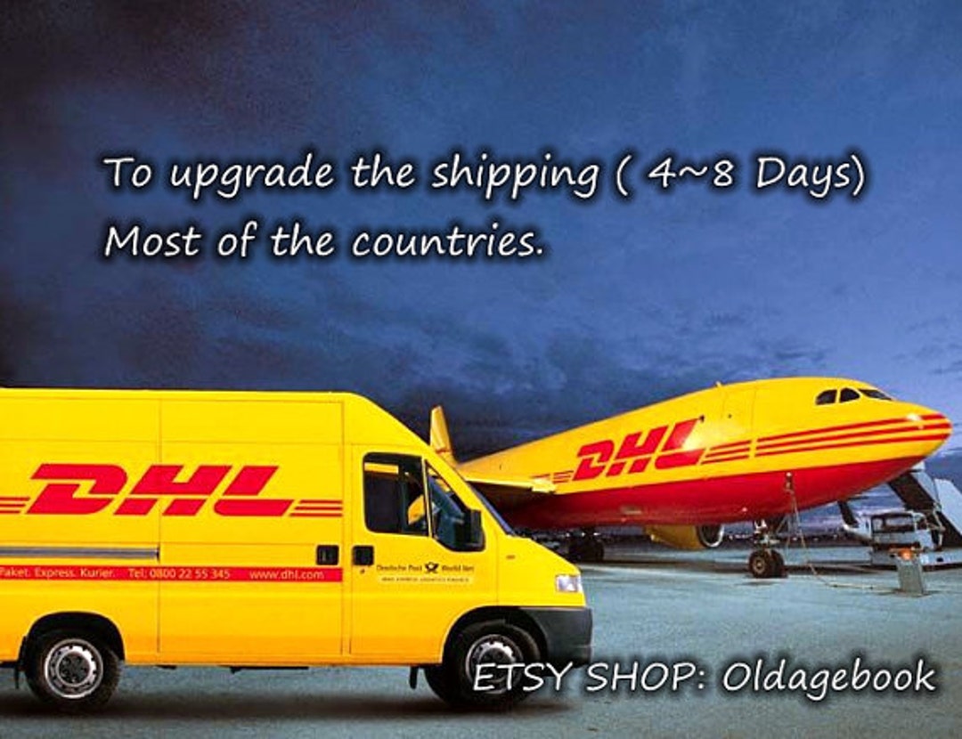 Only for Upgrade to the Dhl/fedex/4px Express Shipping 48 - Etsy