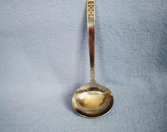 Vintage Norwegian Metal Pewter Enor Spoon Noruega Viking Ladle