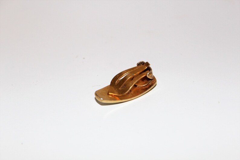 Vintage Norwegian David Andersen ONE Clip On Earring Sterling Silver D-A 925s Norway Jewelry Scandinavian Viking