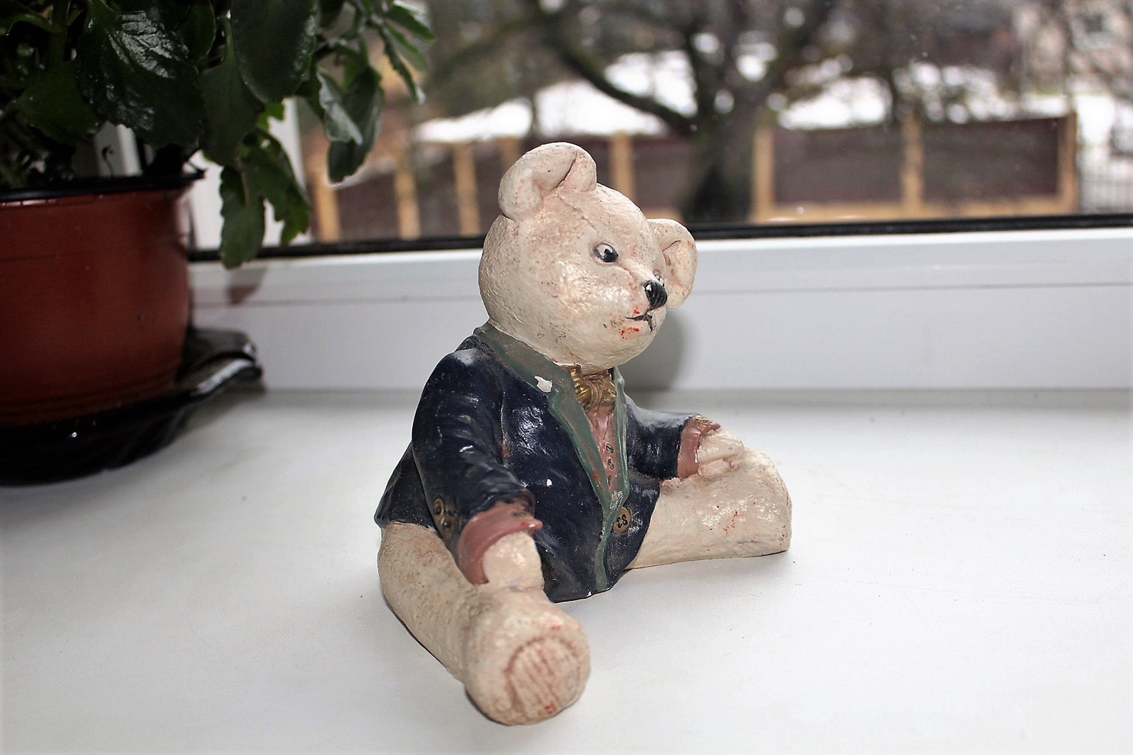 Peluche éléphant avec sac à dos bleu - Jellycat