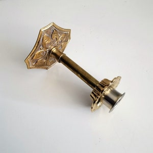 Vintage  Brass Candle Holder , Candle Stick Holder, Table Centerpiece / brass candle holder / Christmas gift / Home Decor .