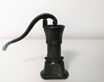 Antique pencil sharpener,Vintage sharpener,Vintage Spain,WATER PUMP, Сollection sharpener,Dollhouse furniture, vintage spain sharpener .