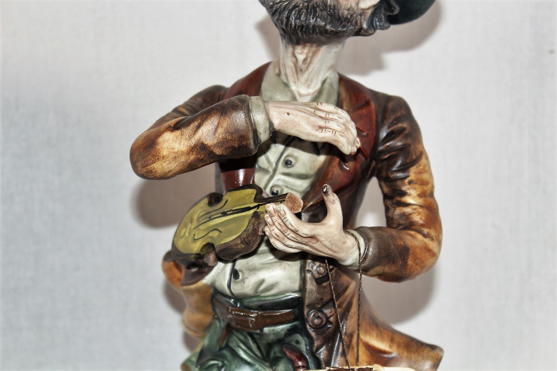 カポディモンテ　人形　置き物　証明書付き イタリア製 カポディモンテ フィギュリン 陶人形 置物 - メルカリ