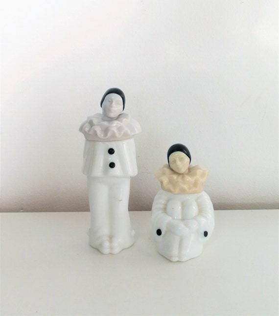 Avon Pierrot Perfume Bottles with cologne,Collecti