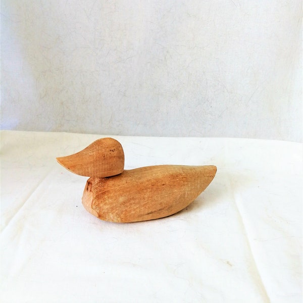 Vintage Holz Ente Statue Kay Bojesen Stil Ente Figur Holz Ente Figur Geschenk für Ente Liebhaber
