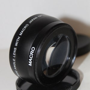 Objectif Macro Grand Angle 0.42x - Monture 58mm - Fabriqué Au Japon (Occasion)