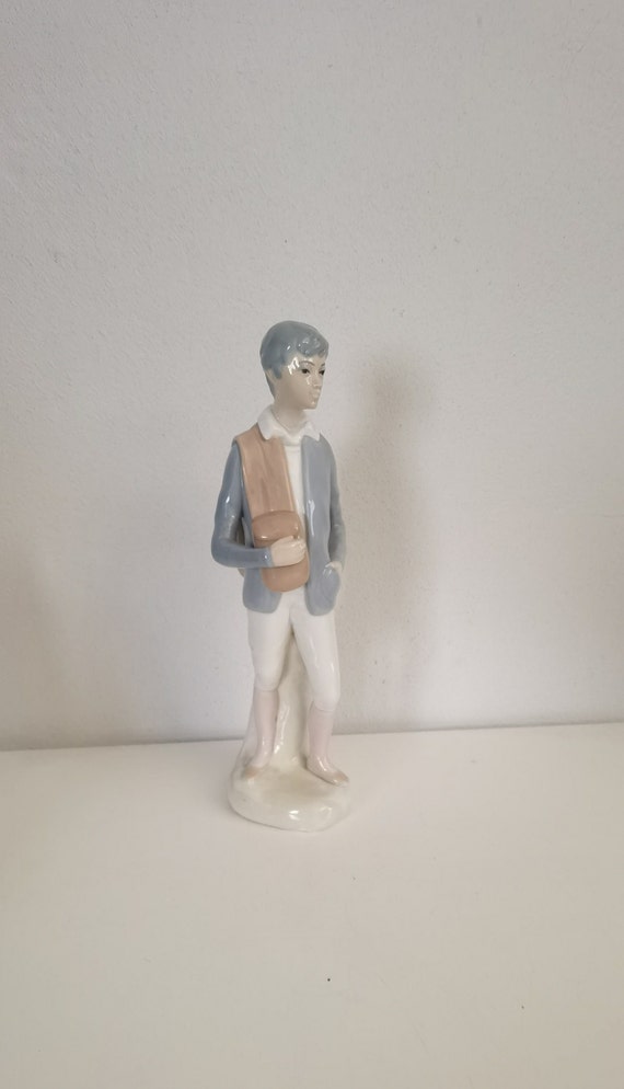 ヴィンテージ 1980 | リヤドロ スタイル カスケード 磁器の置物