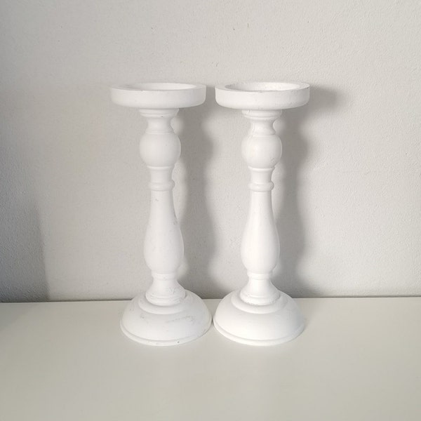 Modern Wood Candle Holder Etsy