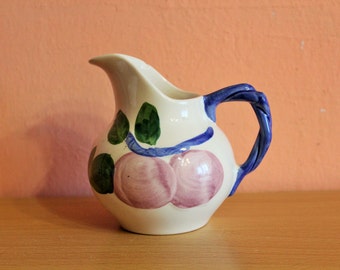 Vintage franciscan vajilla cerámica pitcher crema de frutas diseño Inglaterra