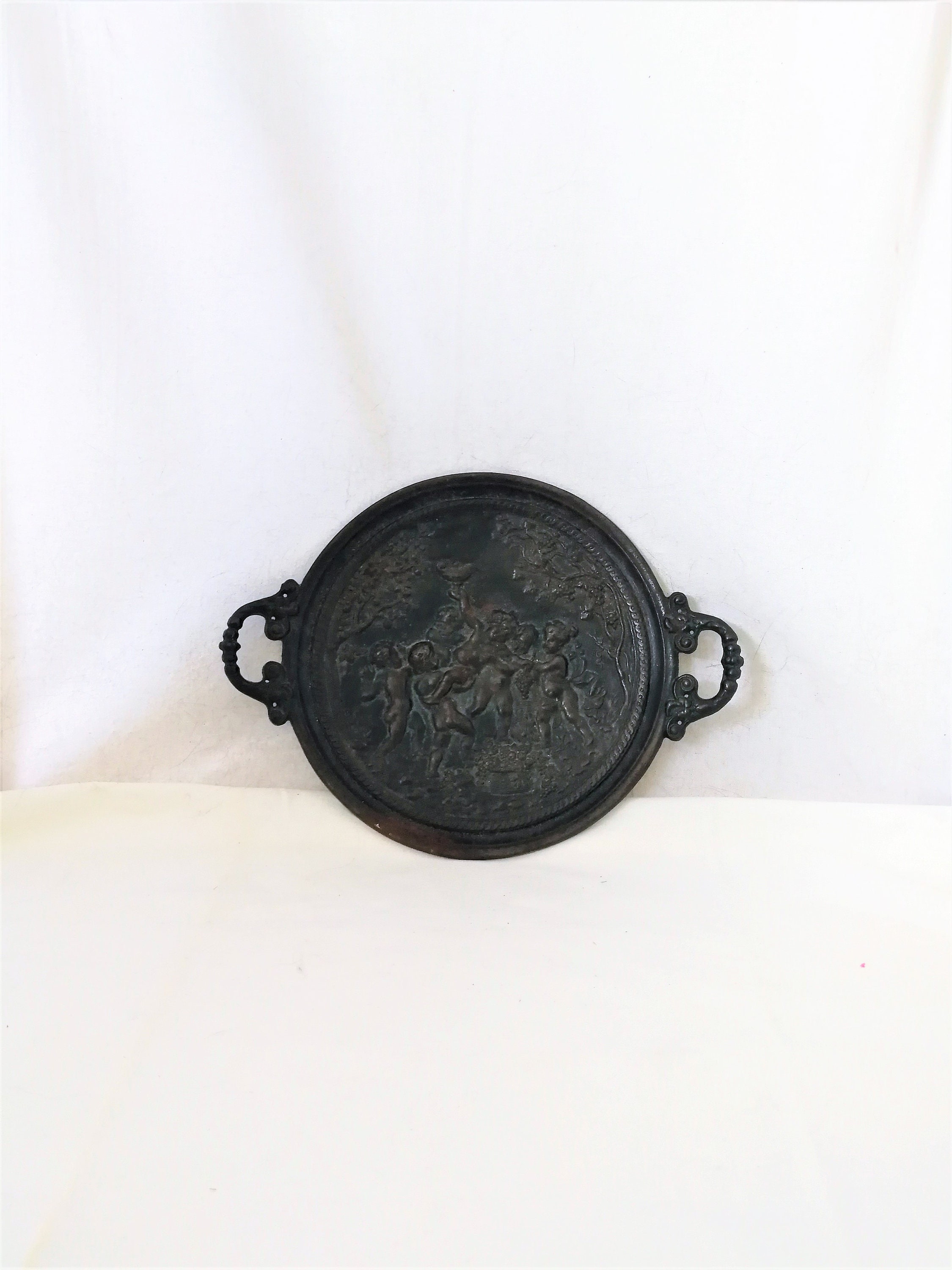 Old hot plate serving stand Vintage Iron Trivet Hot Plate Etsy