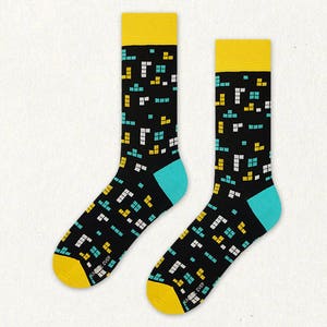 Funny socks, cool socks, fun socks, mens socks, gift for men, husband christmas gift, stocking stuffers for men, gift for him, crazy socks image 2