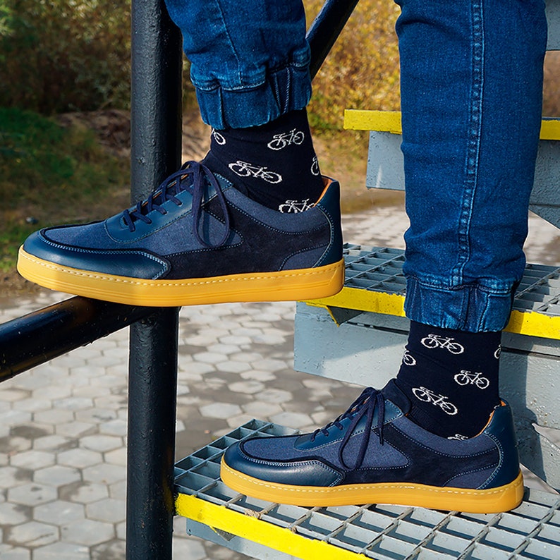 chaussette avec bicyclette