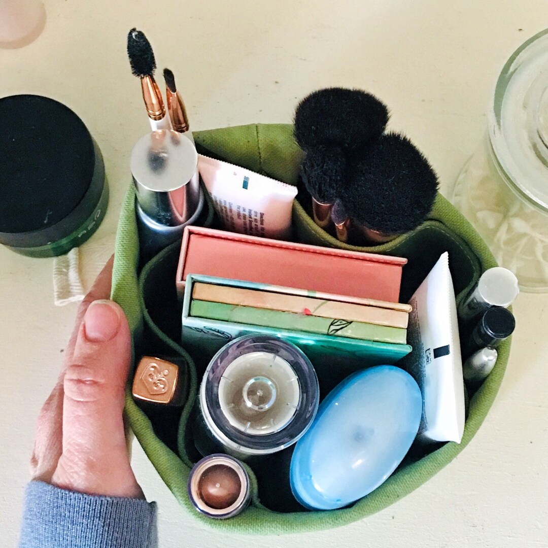 Curated visual reference: Gallery Detail: Small Bathroom Storage Idea Portable Bathroom Organizer With Many
