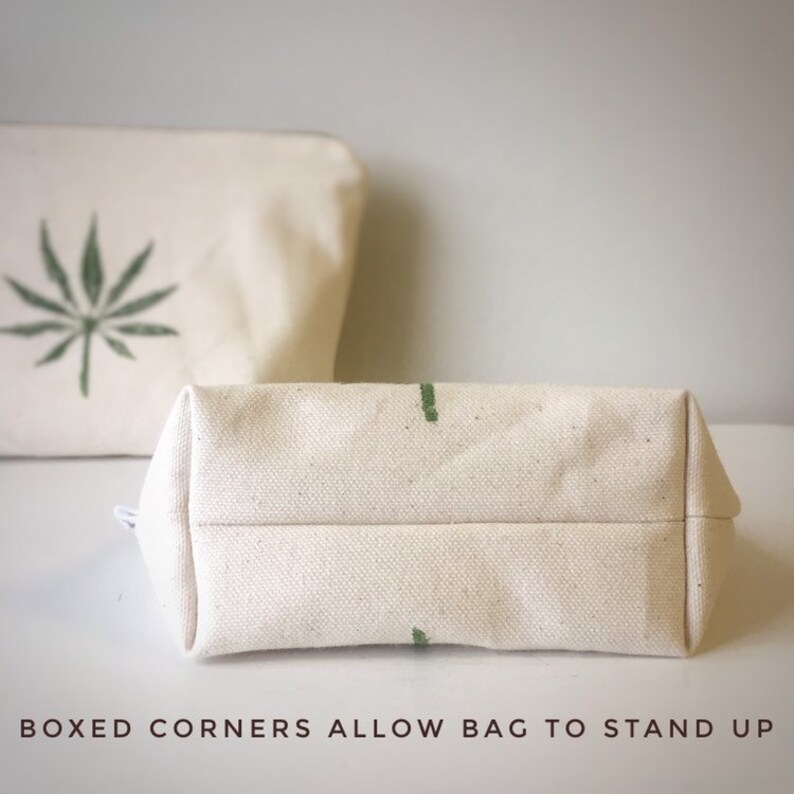 Download Des sachets de marijuana Toile organique feuille de | Etsy