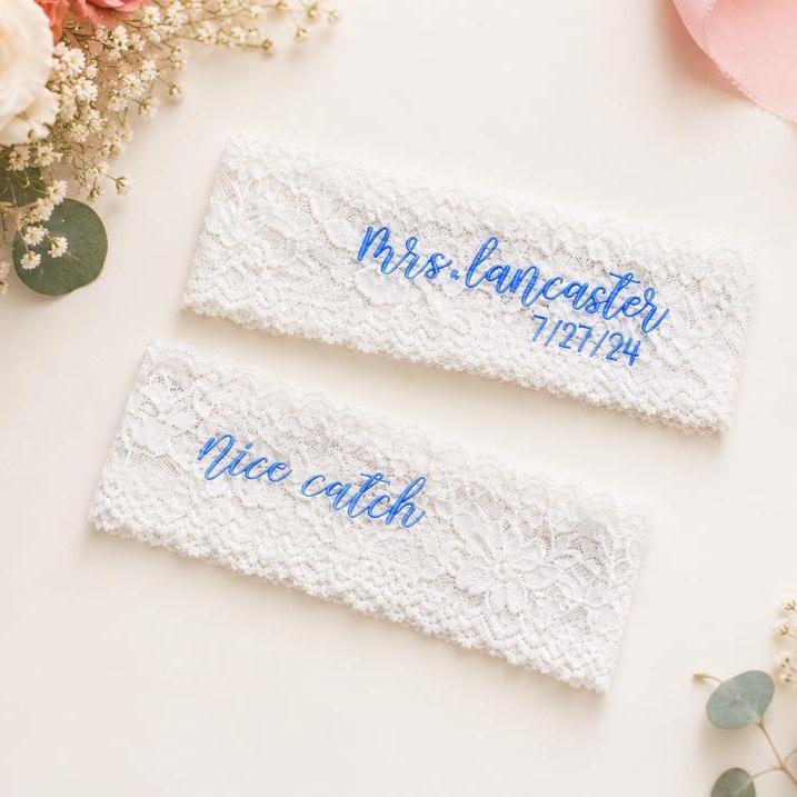 Personalized Garter - Etsy