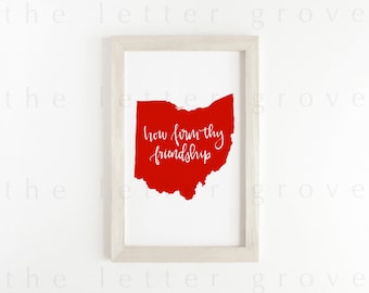 Com'è salda la tua amicizia - Stato rosso dell'Ohio {Copione}