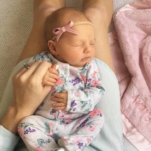 Leather Baby Bow, Gift Newborn, Soft Leather Bow Headbands, baby headbands, leather headbands, newborn bow, baby shower girl, infant bow