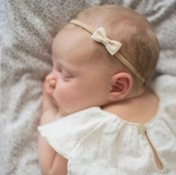 Baby Bow Headband Baby Headband Baby Headband Set Itty Bitty Felt Bow Headband Newborn Headband Baby Girl Headband