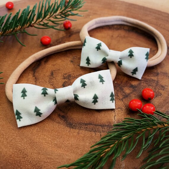baby christmas bow