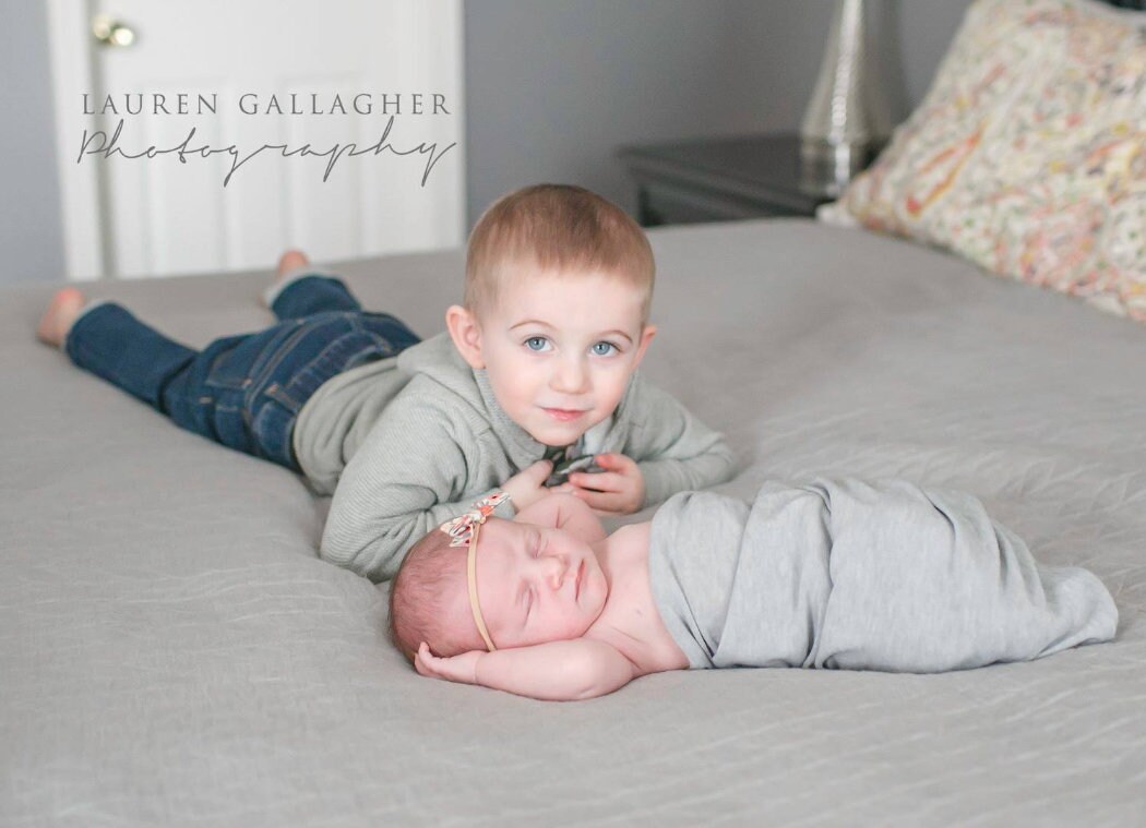 Peach Hair Bow Flower Bow Baby Shower Gift Infant Girl Bow Etsy