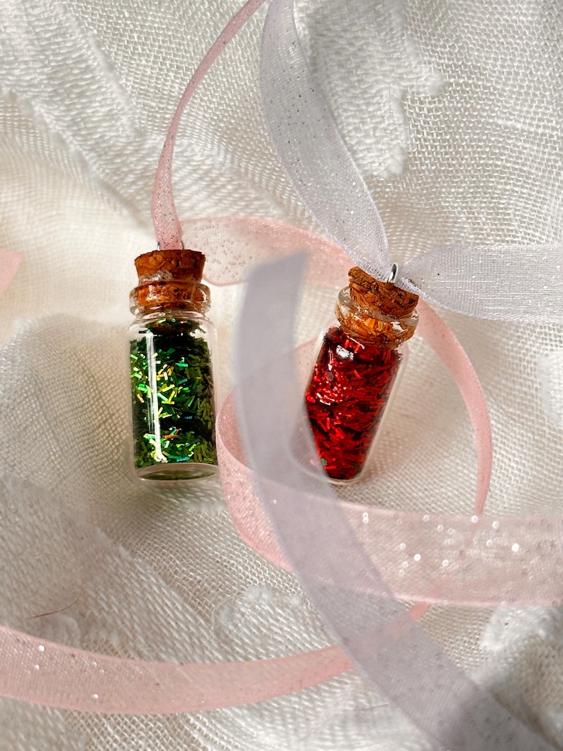 Fairy Dust Necklaces, Little Girl Necklaces, fairy dust, birthday gift, Little girl gift, accessory, tiny, charm necklace, jewelry, fantasy immagine 11