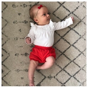 Preemie Baby Bows, Set, Tiny Bows, Nylon band, preemie headbands, preemie bows, preemie baby girl headbands, tiny baby bows image 8
