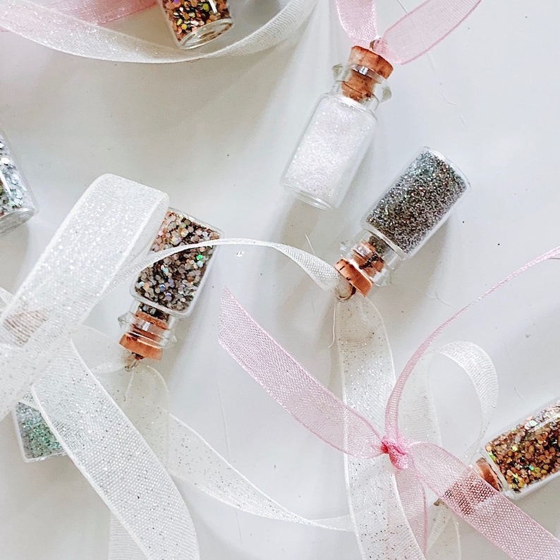 Fairy Dust Necklaces, Little Girl Necklaces, fairy dust, birthday gift, Little girl gift, accessory, tiny, charm necklace, jewelry, fantasy immagine 5