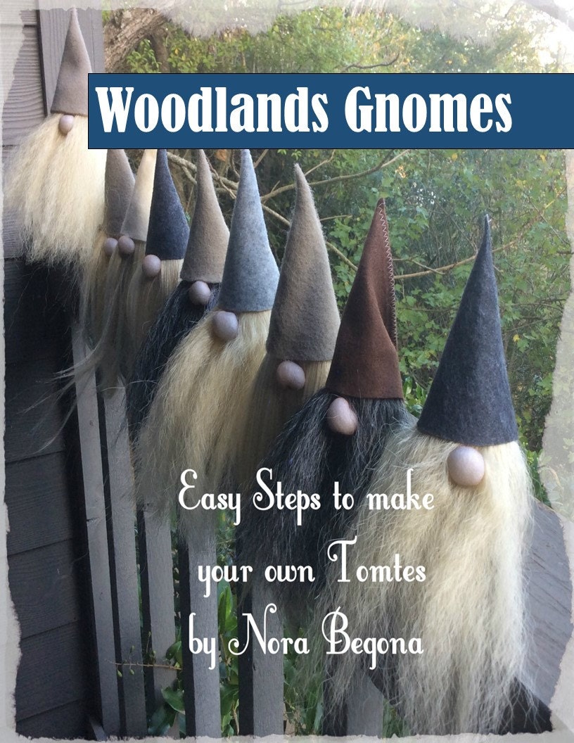 Scandinavian Gnome Pattern Digital Download Tutorial REVISED - Etsy