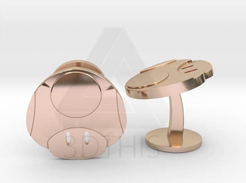 Super Mario Bros Cuff Links Initial Engraving Cuff Links Mario Mushroom Cufflinks Geek Wedding Cufflinks