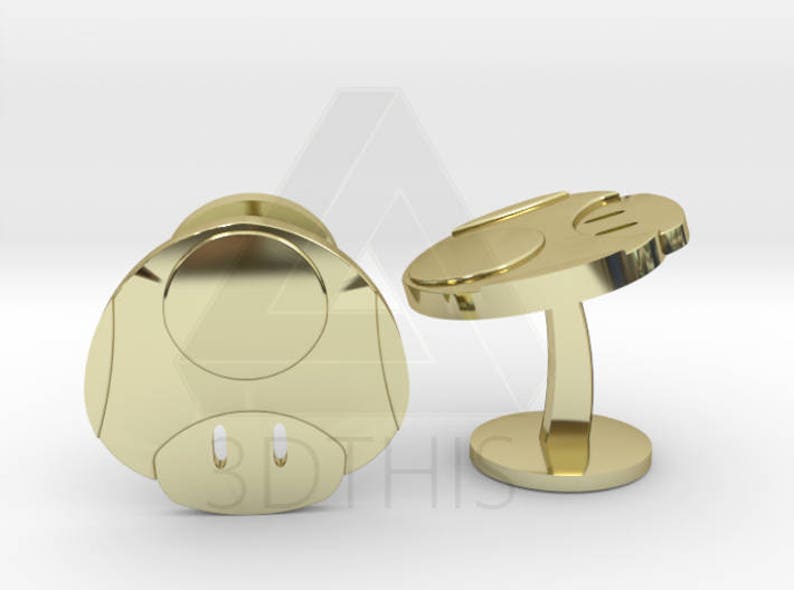 Super Mario Bros Cuff Links Initial Engraving Cuff Links Mario Mushroom Cufflinks Geek Wedding Cufflinks