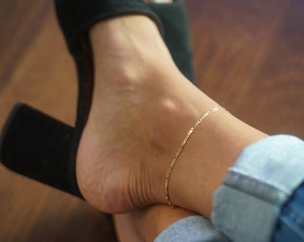 Gold Anklet Bracelet, Gold Filled Chain, Gold Anklet, Boho Anklet, Ankle Bracelet, Bohemian Jewelry, Chain Anklet Gold Anklet Bracelet, Gold