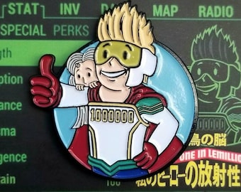 1.5" The Fallout of a Hero Lemillion pin