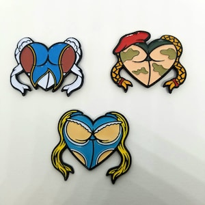 Street Fighter Ryu Augmented Reality Enamel Pin