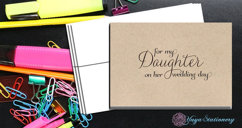 For my daughter on her wedding dayFor my daughter wedding day wishesdaughter wedding day note