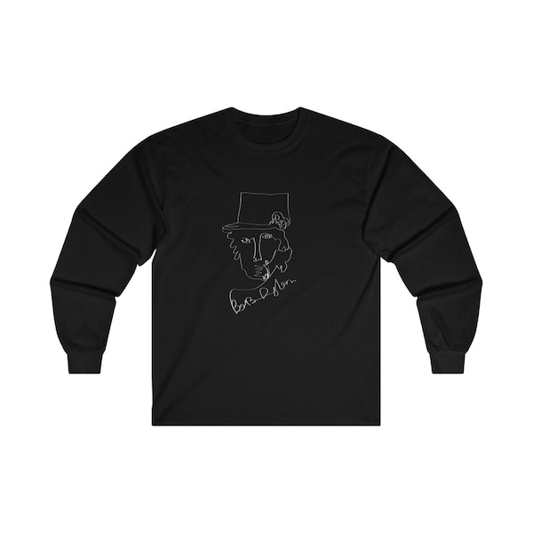 Bob Dylan Ultra Cotton Long Sleeve Tee