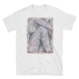 Crouching Girl Short-Sleeve Unisex T-Shirt