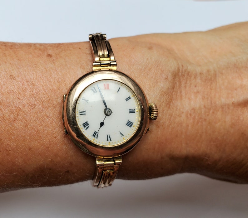 Vintage Ladies Rolex english Copy Cocktail Watch Solid 9ct Etsy Canada
