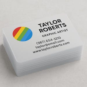 Op maat gemaakte doorzichtige plastic visitekaartjes – full colour, 30 miljoen dik – gratis ontwerpservices voor grafisch ontwerpers en professionals