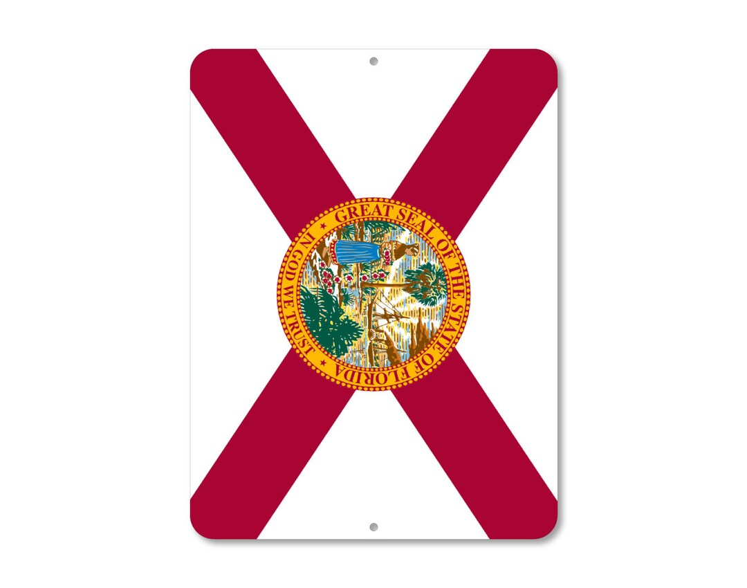 State Flag Sign - CUSTOM - Florida / State Flag - 9