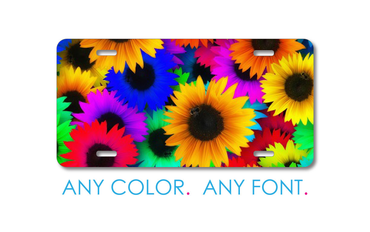 Custom License Plate Front Car Tag Aluminum or Plastic Etsy