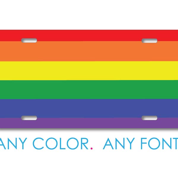 Gay License Plate Etsy