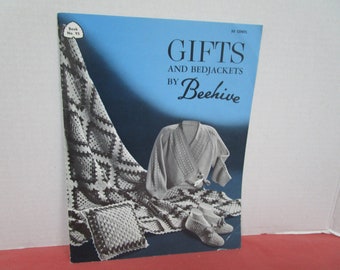 Gifts and Bedjackets by Beehive, Crochet and Knitting Patterns, Book No 95, 1960s