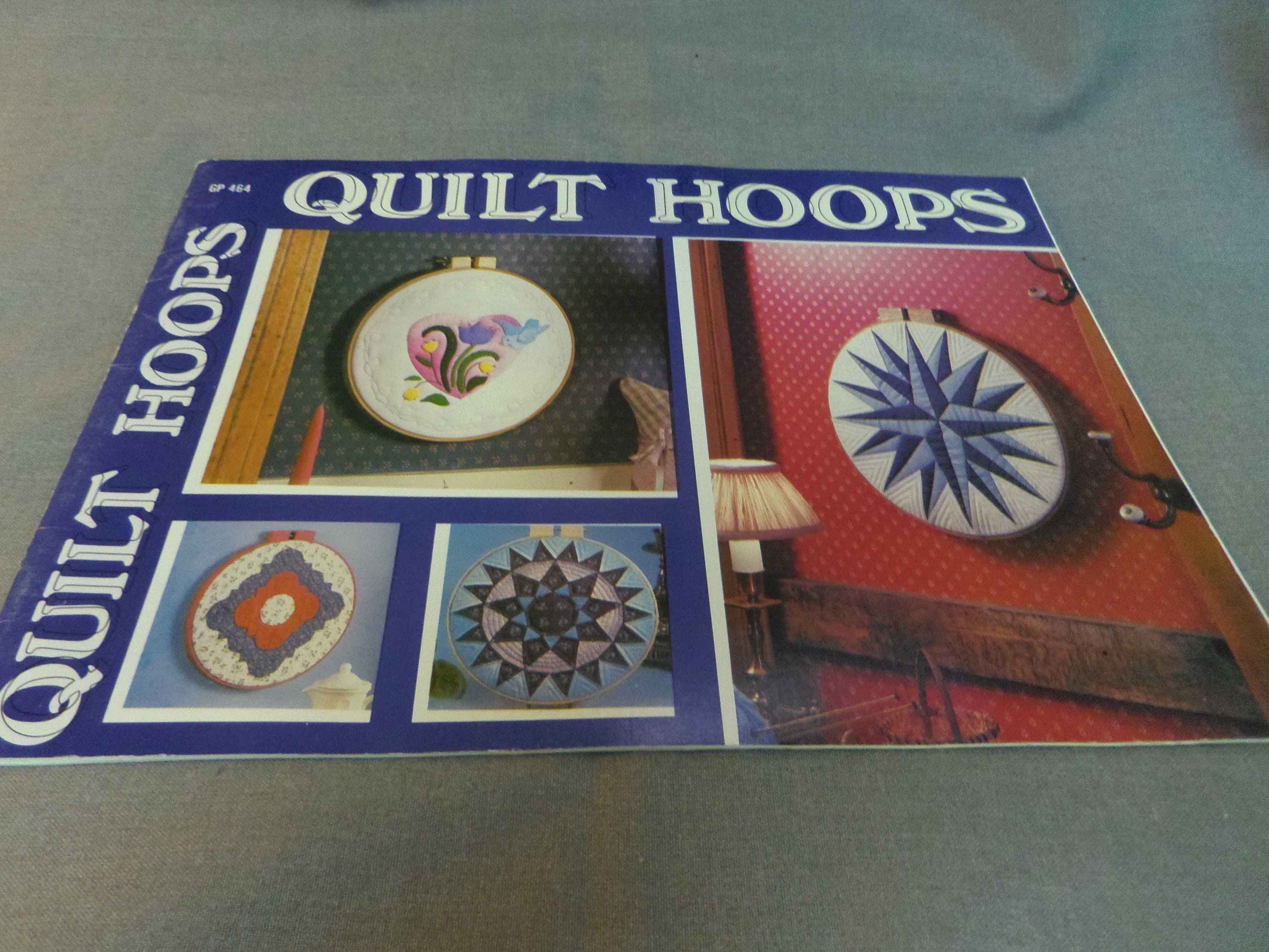 Quilt Hoops Quilting Patterns Home Decor Wall Decor Etsy