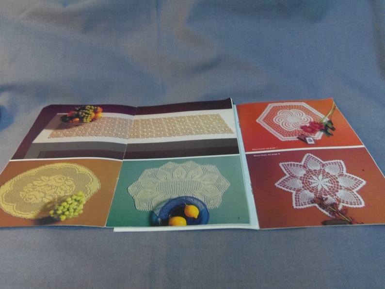 Coats /& Clark Book No Thread Crochet Patterns 317 and 267 1978 and 1985 Crochet and Tat Fanciworks and Laces to knit