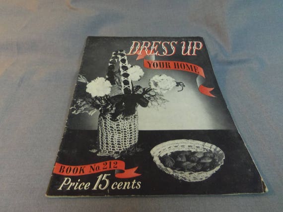 Vintage Crochet Pattern to Make Crochet Bedspread 1940/'s Vintage /"Chevy Chase/"